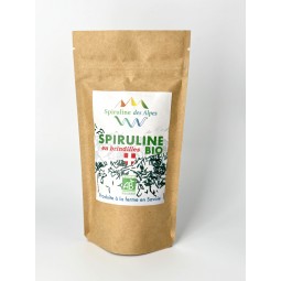 Sachet de 70 gr de spiruline bio en brindilles