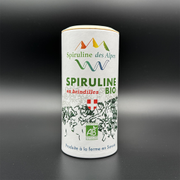 Boite de 100gr de spiruline biologique en brindilles